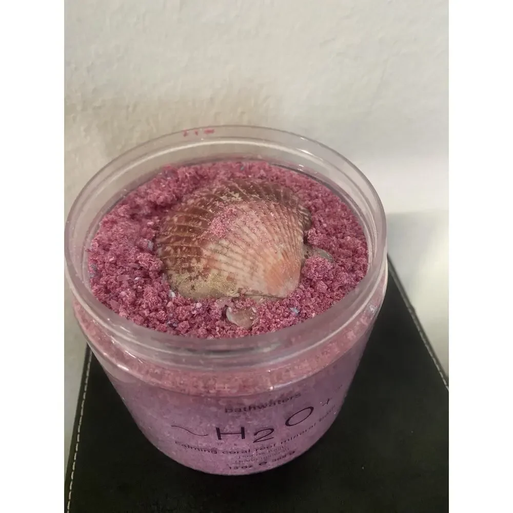 BATHWATERS H2O+ REJUVENATING NATURAL SPRING MINERAL BATH SEA SALTS 13 OZ